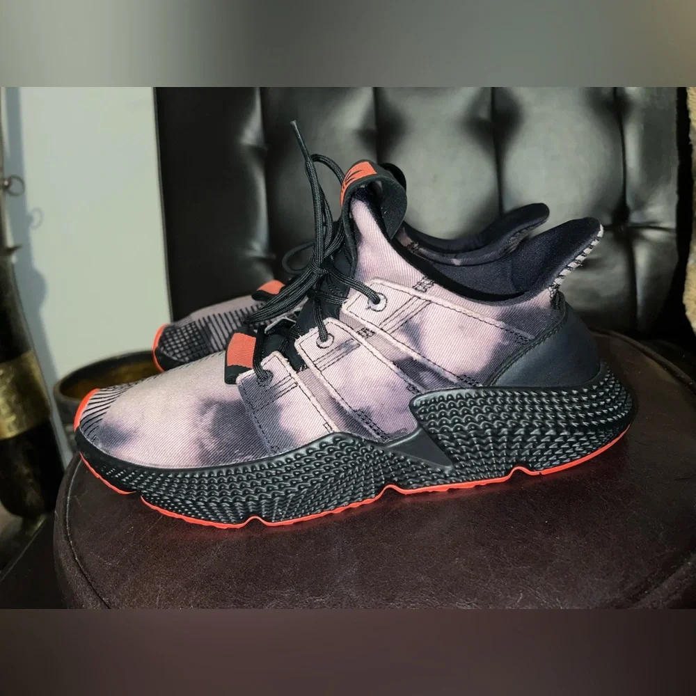 adidas Prophere Bleached Black Solar Red size 10 - Picture 4 of 13